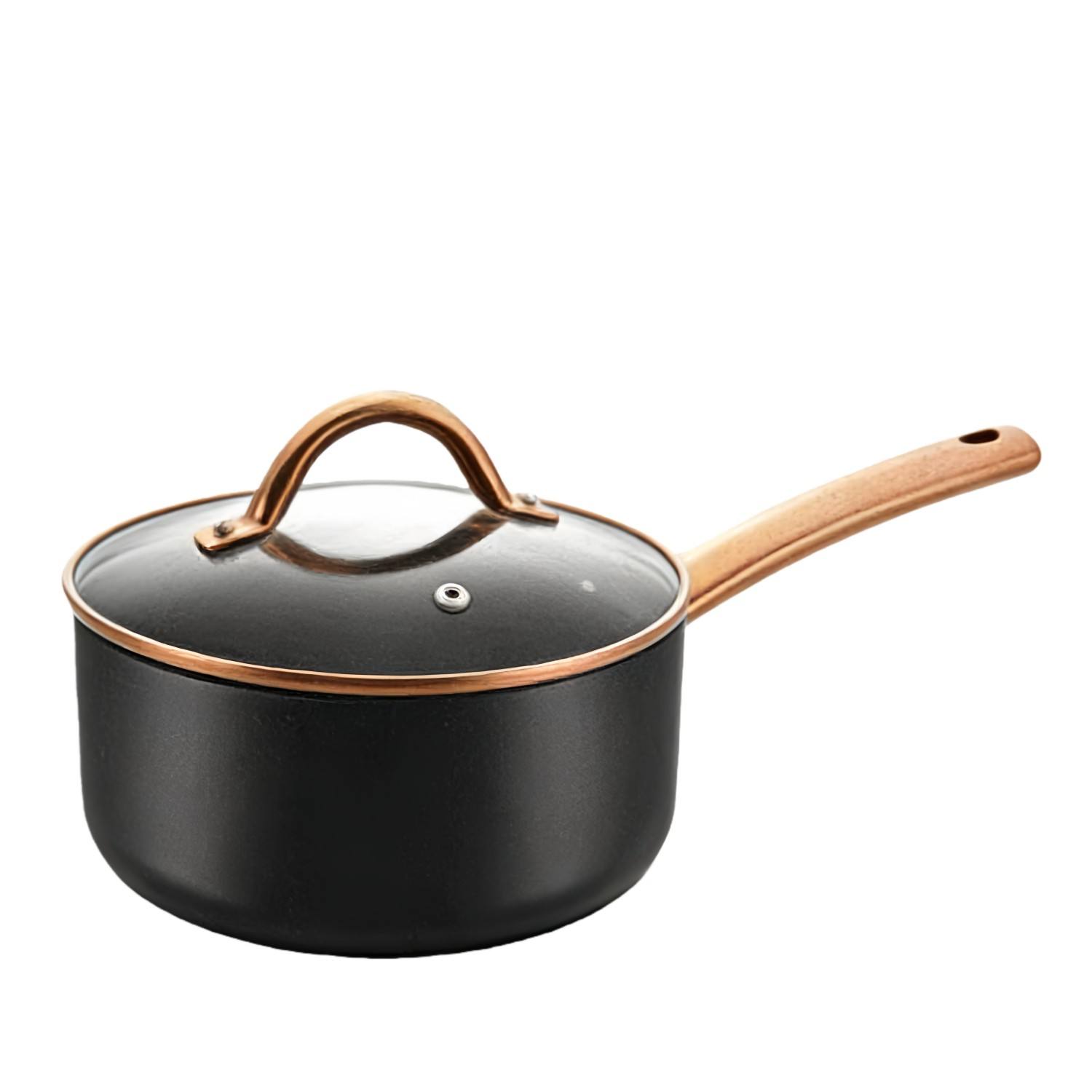 Modern Home Kitchen Recycled Heavy Gauge Aluminum Nonstick Frying Pan Chef's Pan Grilldle Pan PFOA Free Induction Compatible