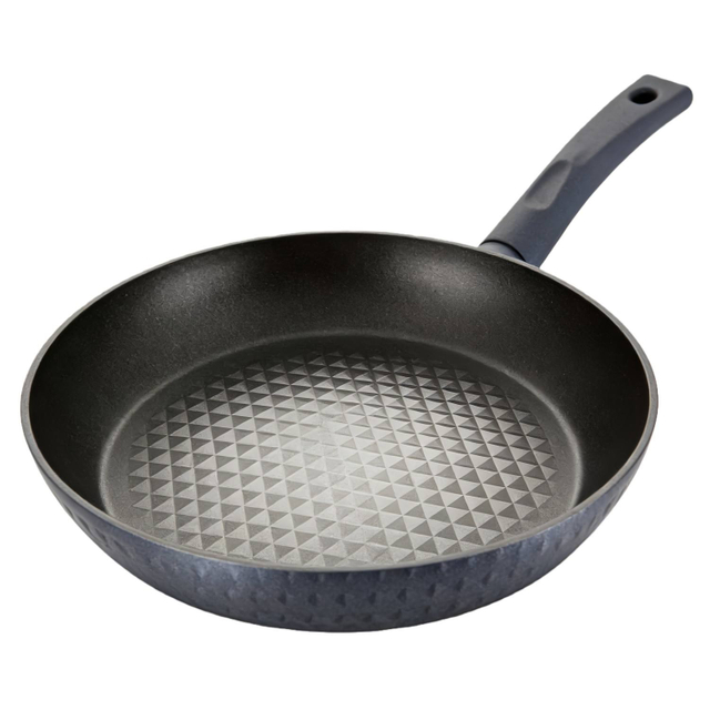 Factory 3D Diamond Series Customizable Ceramic Nonstick Aluminum Ceramic Frypan Eggpan Chef's Pan PFOA Free Induction Compatible