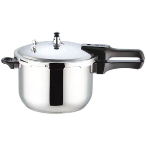 Factory Small Stainless Steel Pressure Cooker with Magnetic Bottom 3L 4L 5L 7L 9L 11L 13L 17L Sizes for Gas and Induction Cooker