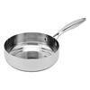Hybrid TriPly Stainless Steel Nonstick Wok With Handle No Coating Nonstick Cookware Support ODM/OEM Non Toxic NO PFAS PFAS