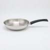Wholesale Custom 9 Piece Gold Handle Stainless Steel Impact Bonded Bottom Pots And Pans Non-Toxic Kitchen Cookware Set