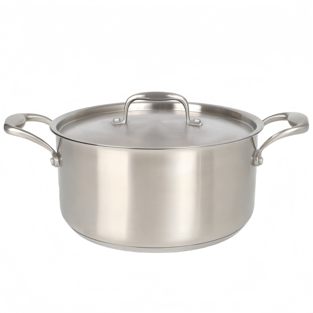 Wholesale Delicate Appearance Multi Function 3 Layer Base Cookware Stainless Steel Casserole Set Soup & Stock Pots With Lids