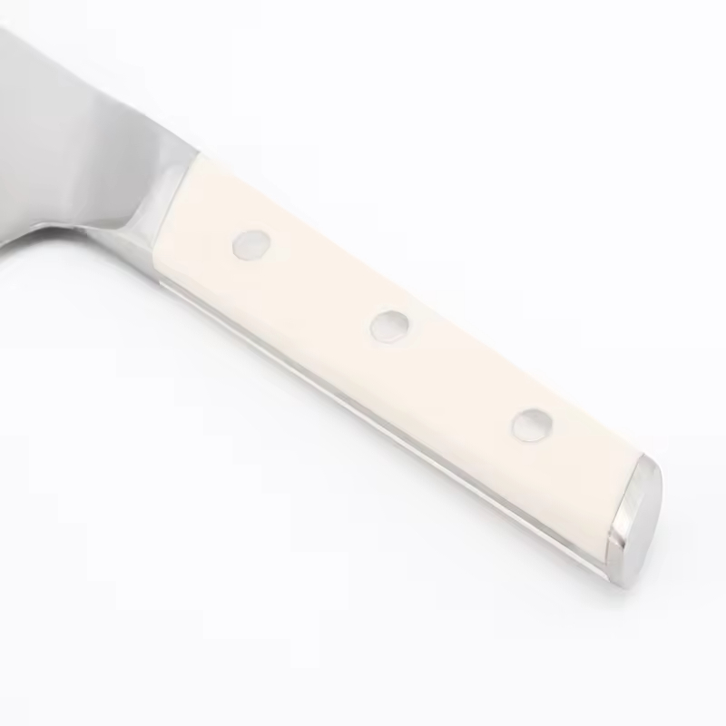 High Quality Traditional Metal Kitchen Cutter Classic Stainless Steel Knife Set with Wood Block with Self-sharpening