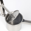 New Design Kitchen Grater Potato Ricer With 3 Interchangeable Discs Stainless Steel Creates Smooth Masher