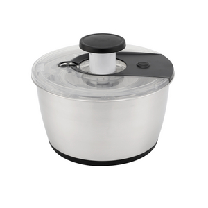 Home Use Vegetable Dryer Salad Spinner Stainless Steel Vegetable Salad Spinner
