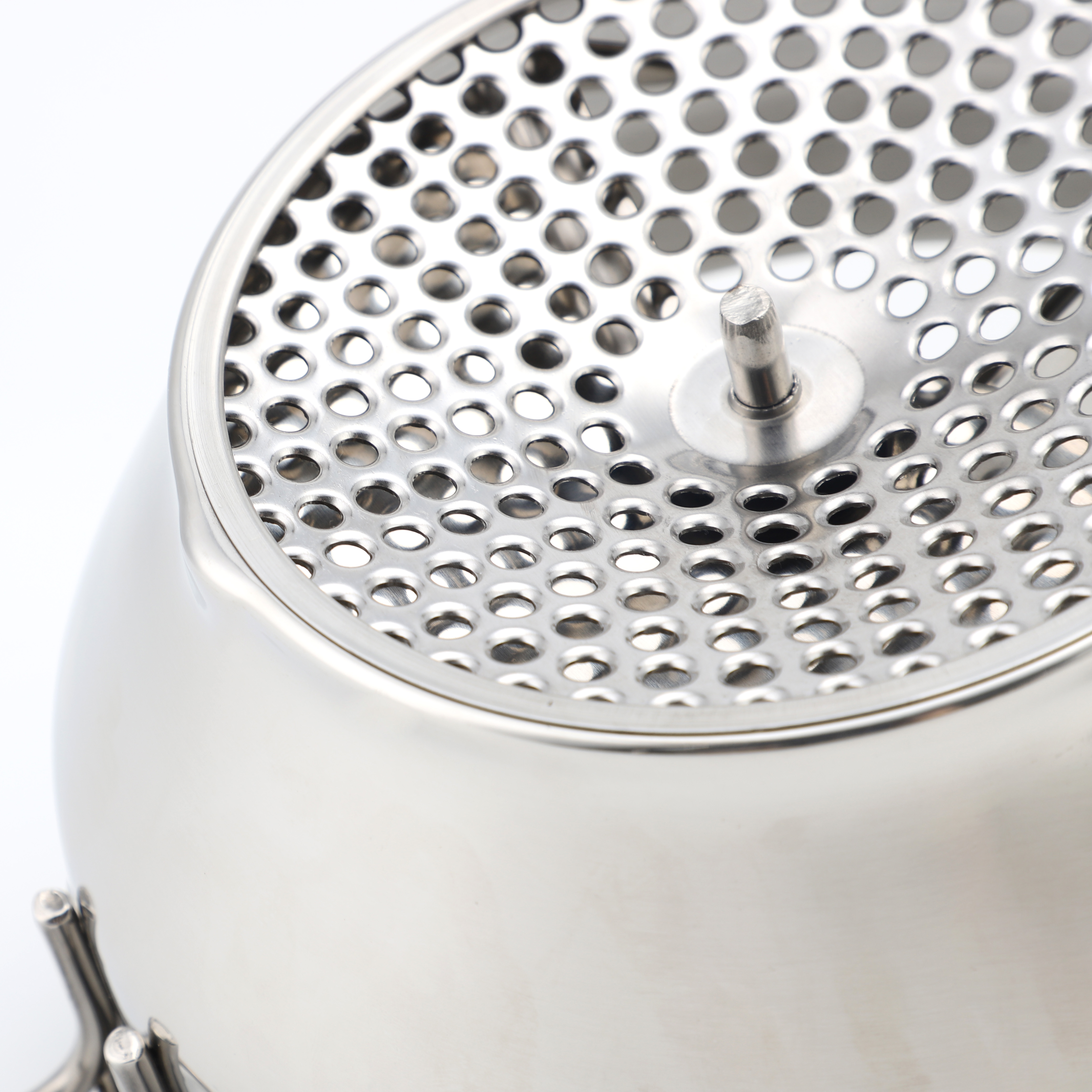 Rotary Stainless Steel Food Mill Strainer Potato Masher Grinder Vegetable Mill Black Handle with 3 Milling Discs