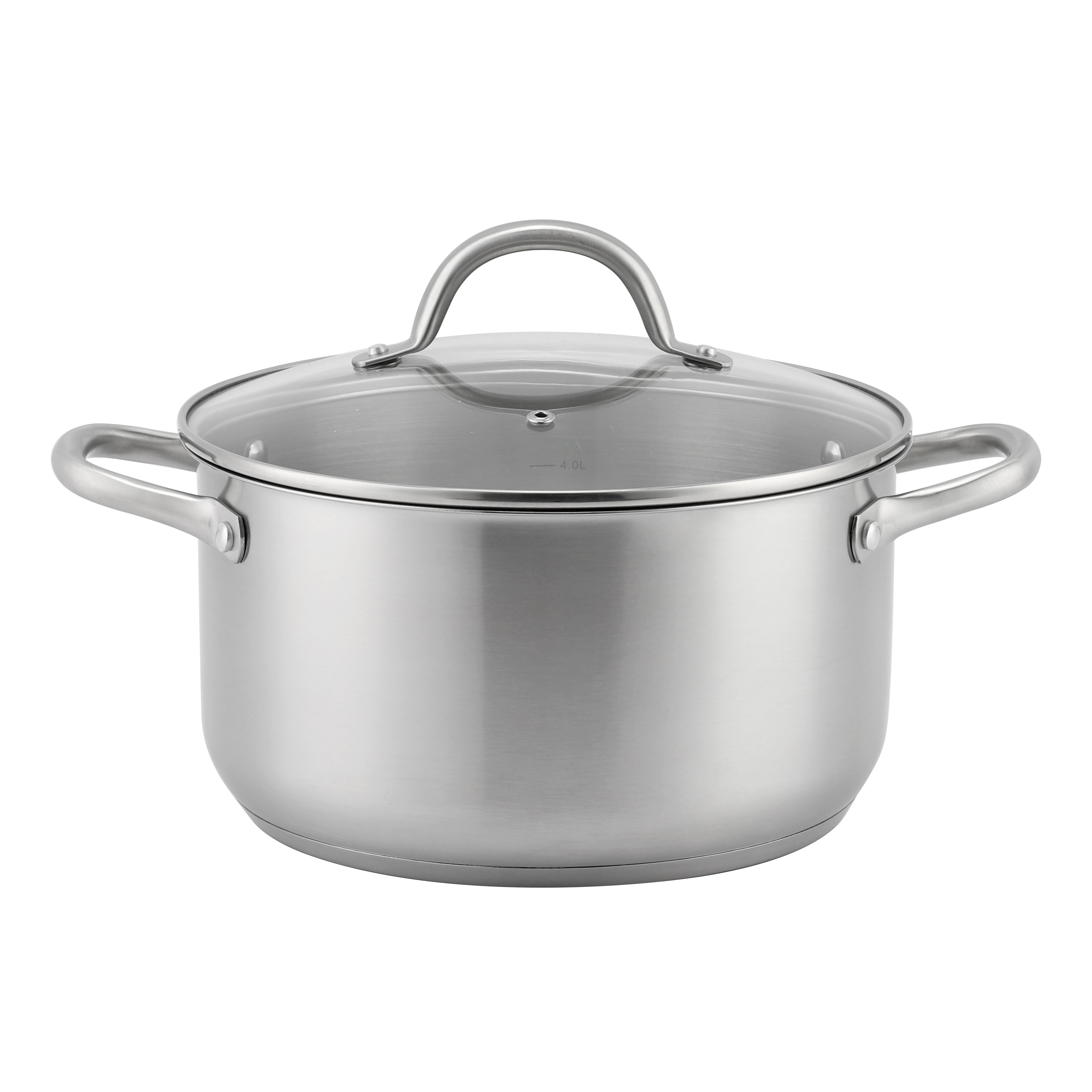 Wholesale Delicate Appearance Multi Function Thickening Base Cookware Stainless Steel Casserole Set Soup & Stock Pots With Lids