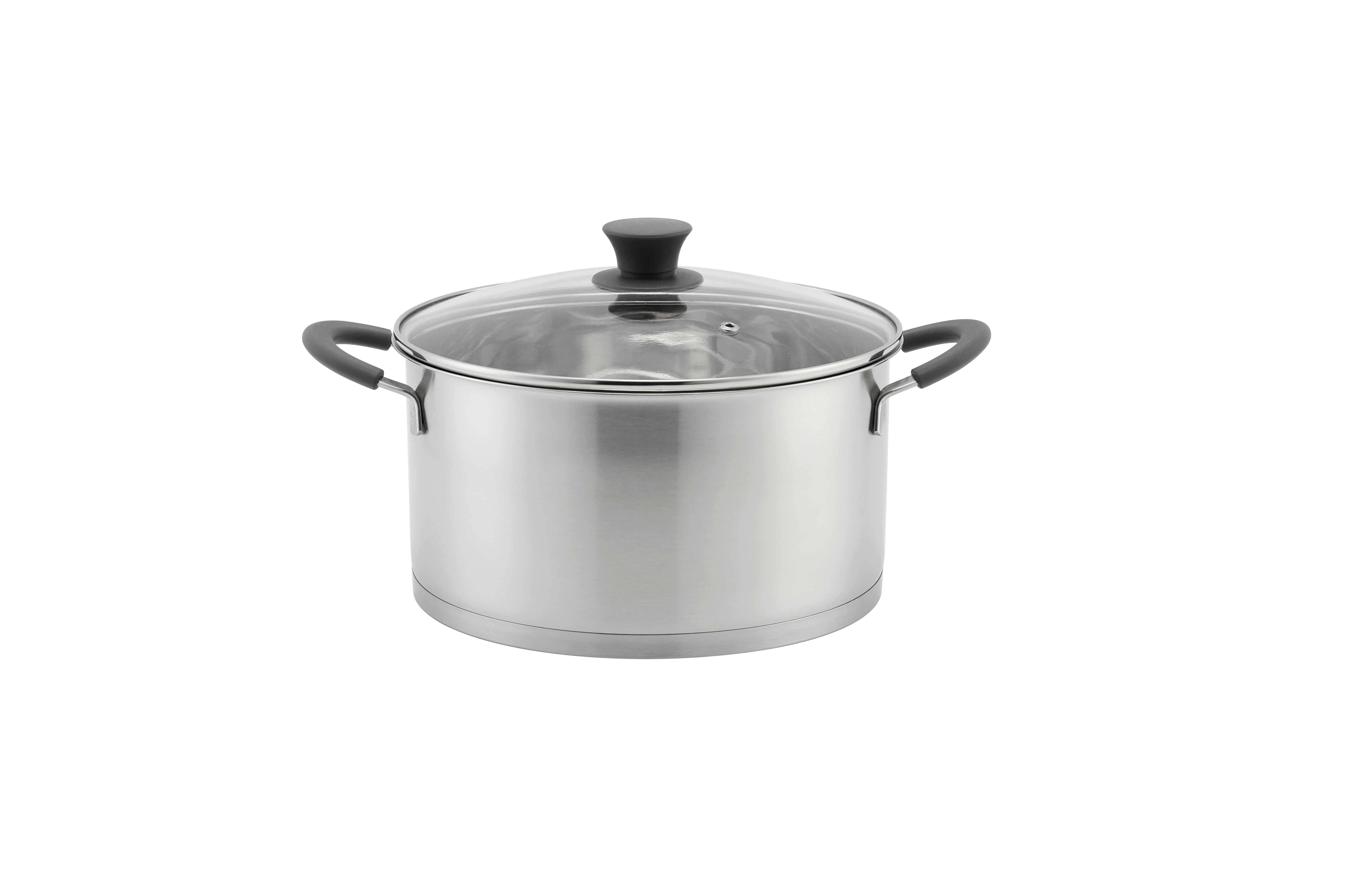 Wholesale Delicate Appearance Multi Function Thickening Base Cookware Stainless Steel Casserole Set Soup & Stock Pots With Lids