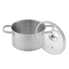 Wholesale Delicate Appearance Multi Function Thickening Base Cookware Stainless Steel Casserole Set Soup & Stock Pots With Lids