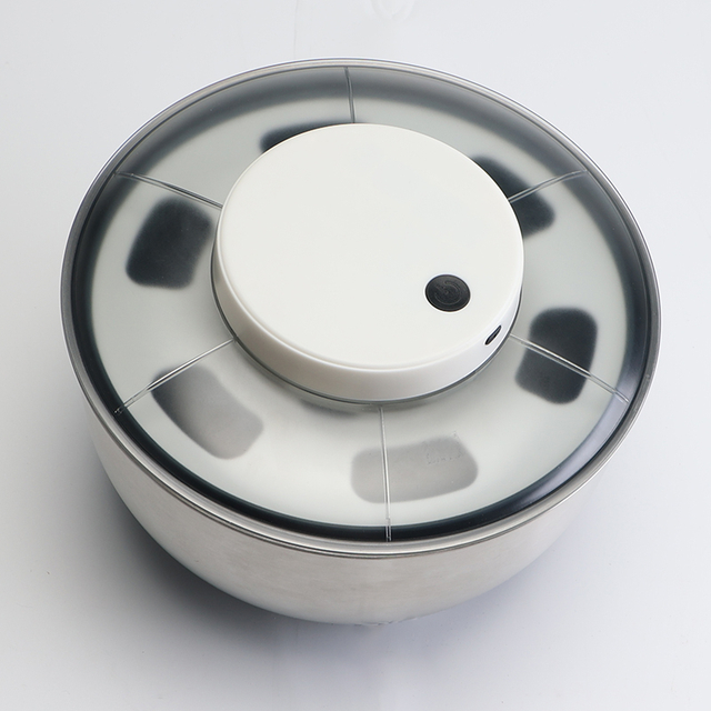 Stainless Steel Salad Spinner Slicer Fruit and Vegetable Electric Salad Spinner