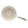 Hot Sale Wholesale 3 Layer Base Stainless Steel Pan 20/24/26/28cm 8inch/10inch/12inch Ceramics Nonstick Cookware Frying Pan
