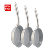 Hot Sale Wholesale 3 Layer Base Stainless Steel Pan 20/24/26/28cm 8inch/10inch/12inch Ceramics Nonstick Cookware Frying Pan