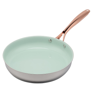 Hot Sale Wholesale 3 Layer Base Stainless Steel Pan 20/24/26/28cm 8inch/10inch/12inch Ceramics Nonstick Cookware Frying Pan