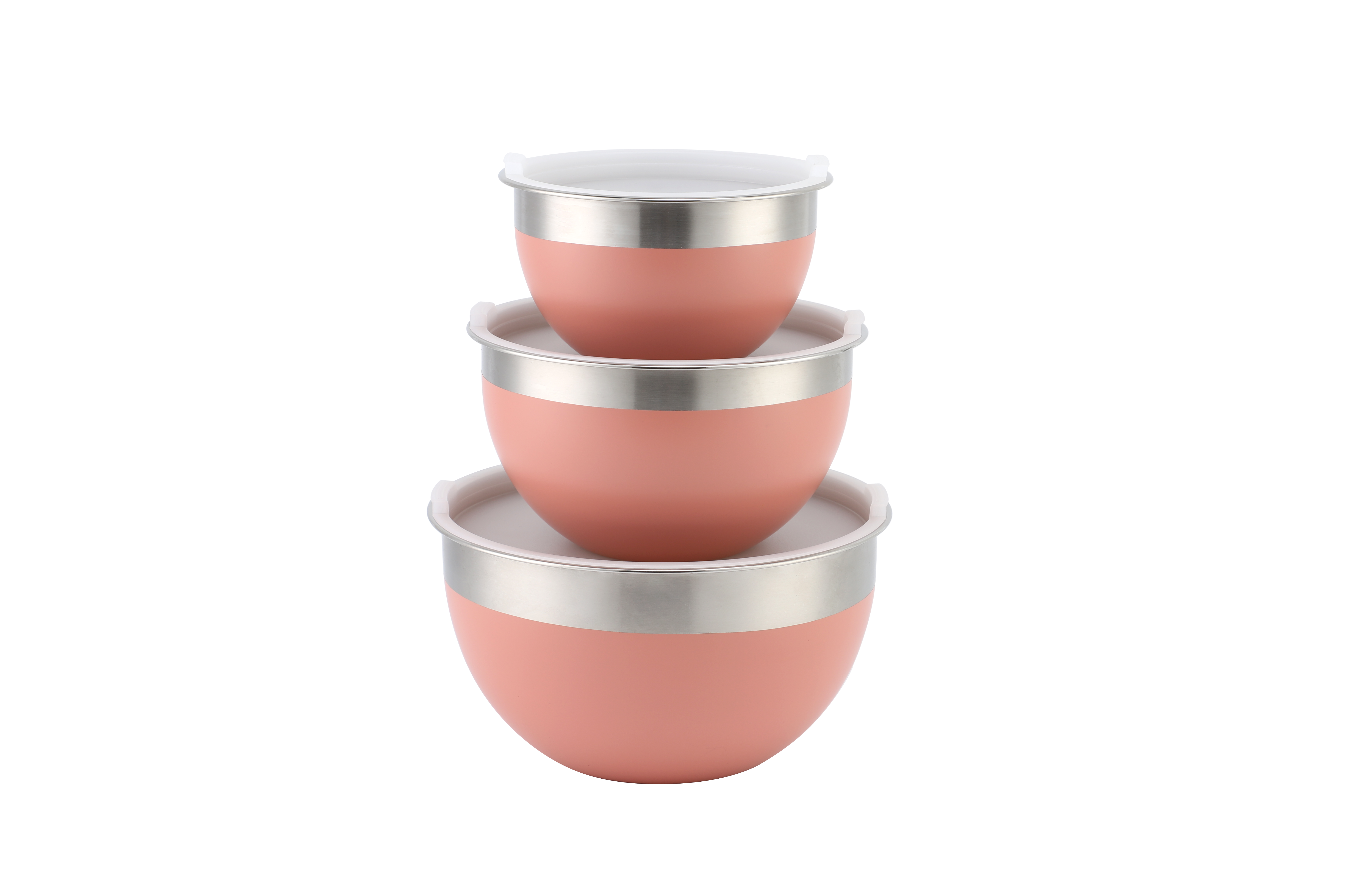 Stainless Steel Mixing Bowl Set With Lid