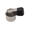 Magnetic Stainless Steel Measuring Cups Set Measuring Tools With Silicone Handle- Accurate and Durable Kitchen Tool