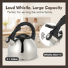 Factory Wholesale 2.5LWhistling Tea Kettle Pot Cool-Touch Handle Stainless Steel Hot Water Teapot for ALL Stovetop