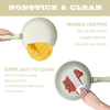 15 PCS Pots and Pans Set Nonstick Cookware Set Detachable Handle Induction Kitchen Cookware Sets with Removable Handle