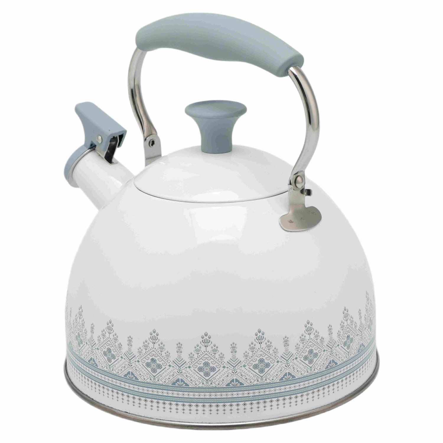 2.3L Stove Top Stainless Steel Tea Pot new Food Grade Polished Custom top seller Whistling Tea Kettle