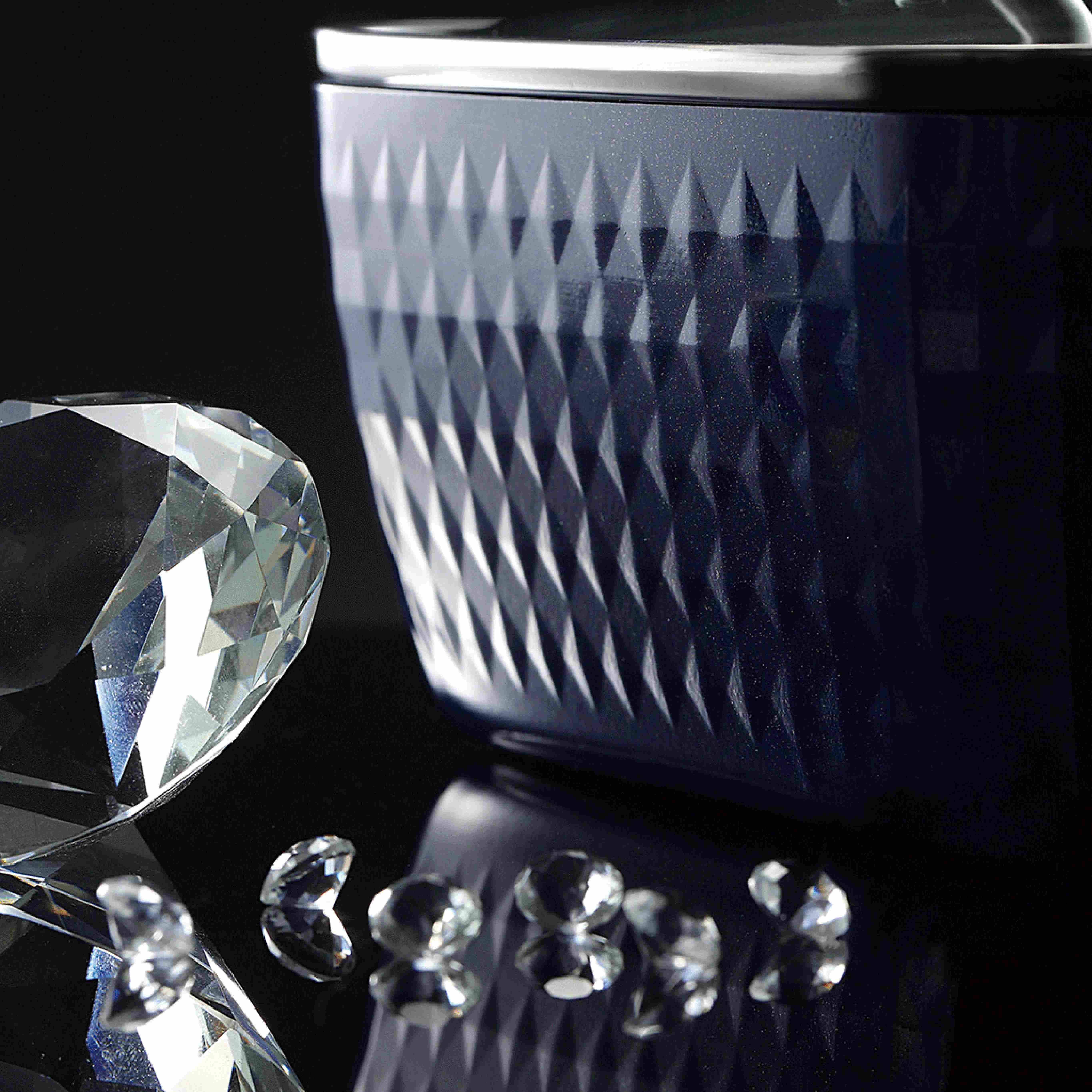 Factory 3D Diamond Series Customizable Ceramic Non Stick Aluminum Ceramic Fry Pan Grilldle Pan PFOA Free Induction Compatible