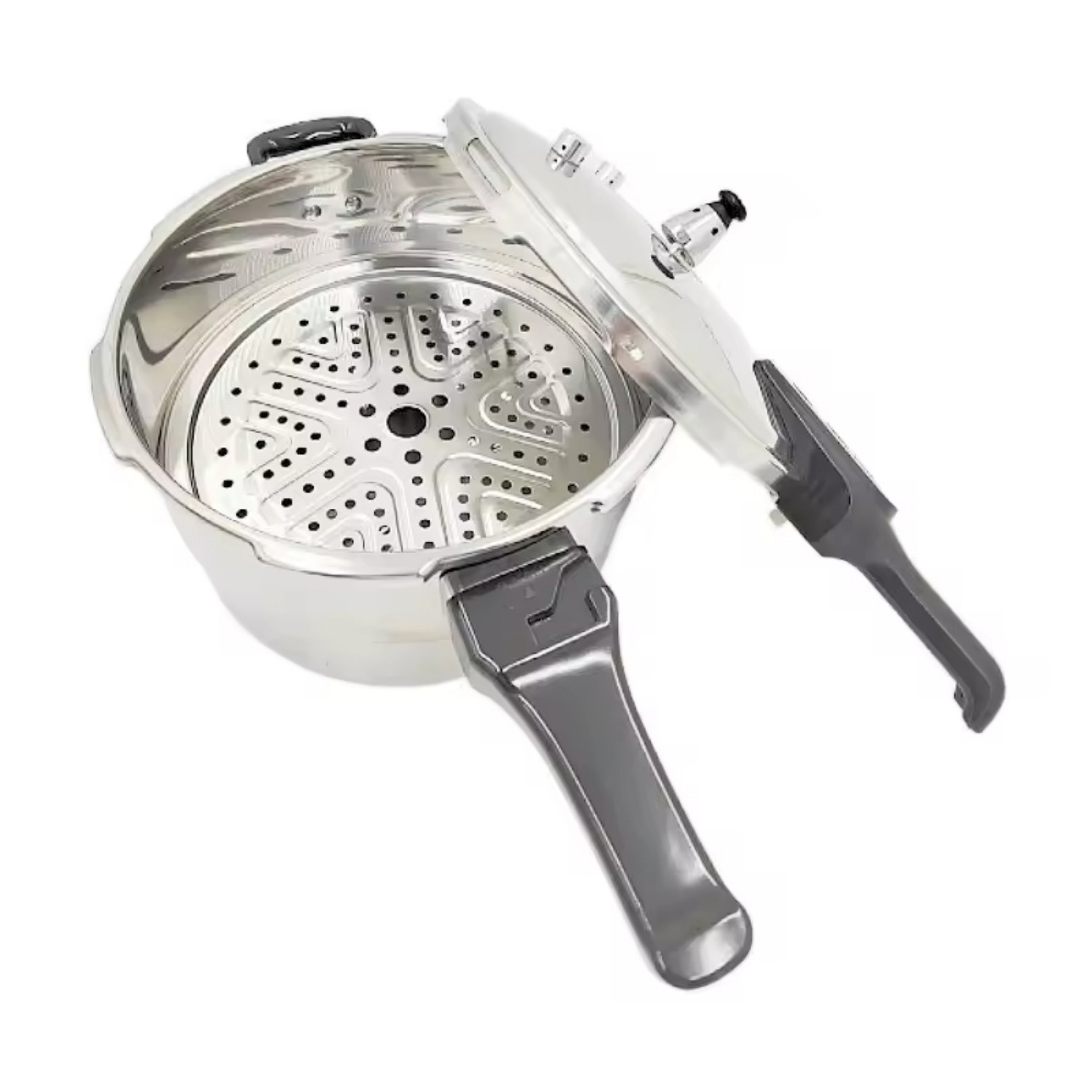 Factory Small Stainless Steel Pressure Cooker with Magnetic Bottom 3L 4L 5L 7L 9L 11L 13L 17L Sizes for Gas and Induction Cooker