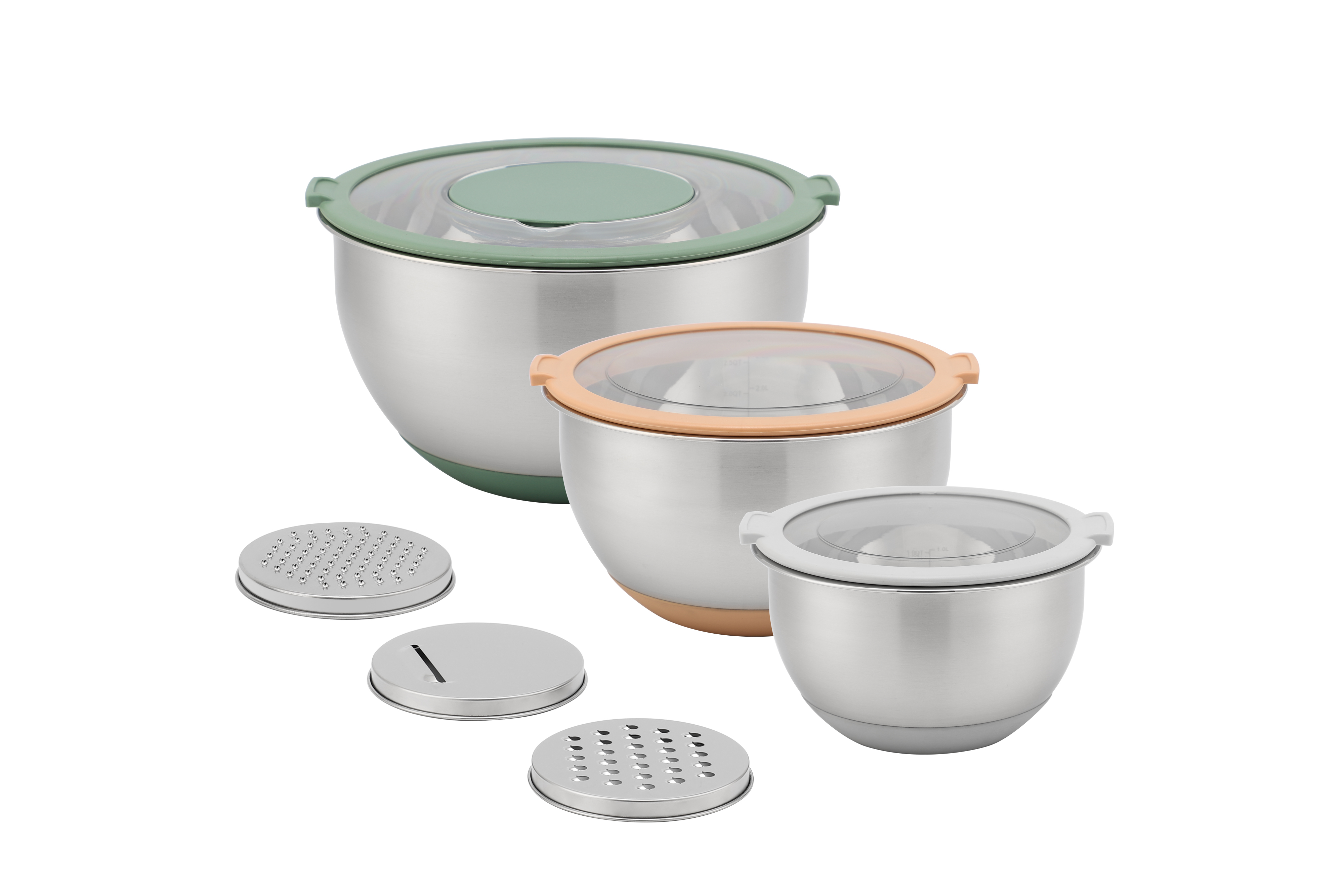 Stainless Steel Mixing Bowl with Lid