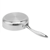 Hybrid TriPly Stainless Steel Nonstick Wok With Handle No Coating Nonstick Cookware Support ODM/OEM Non Toxic NO PFAS PFAS