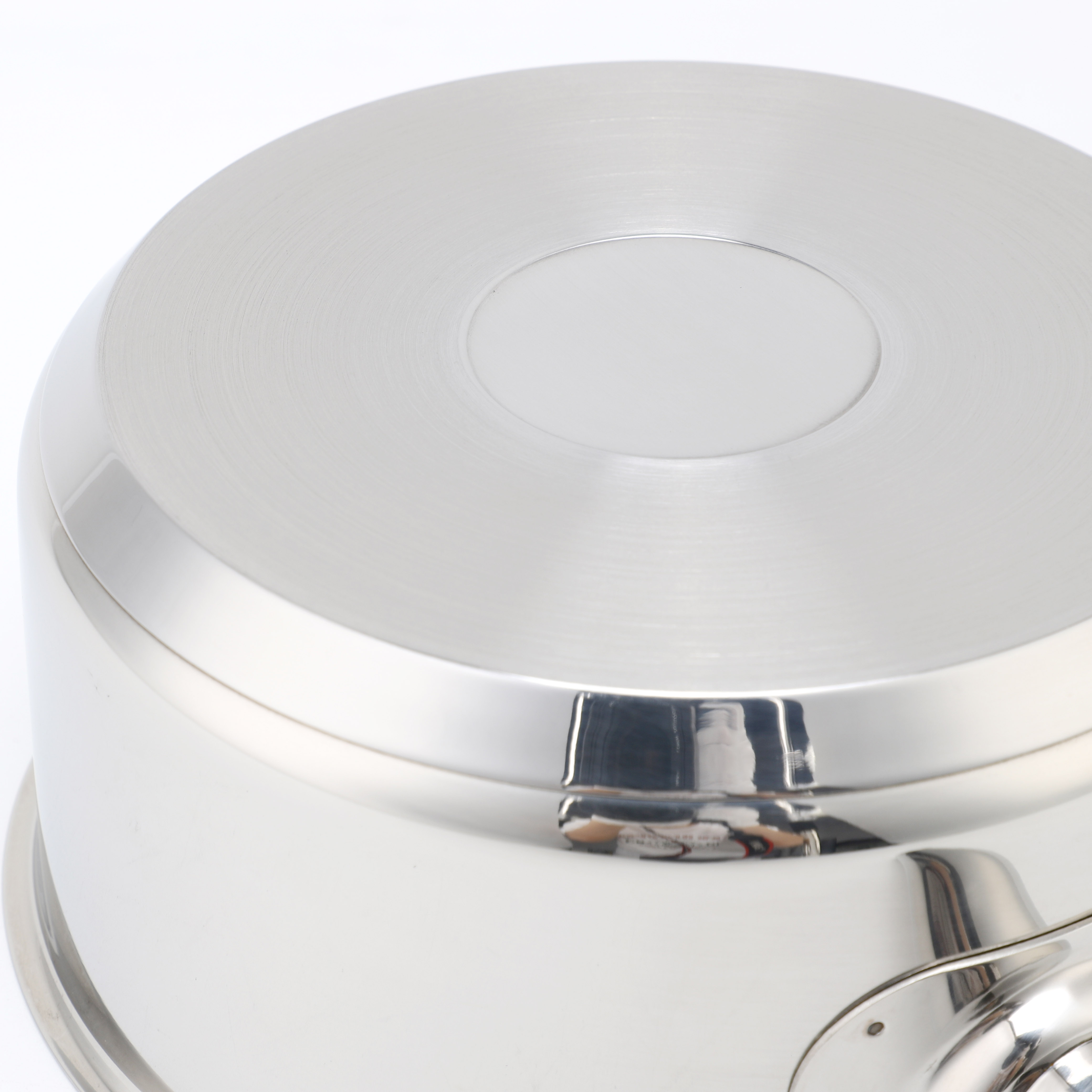 Wholesale Custom 8 Piece Stainless Steel Impact Bonded Bottom Pots And Pans Non-Toxic Kitchen Cookware Set