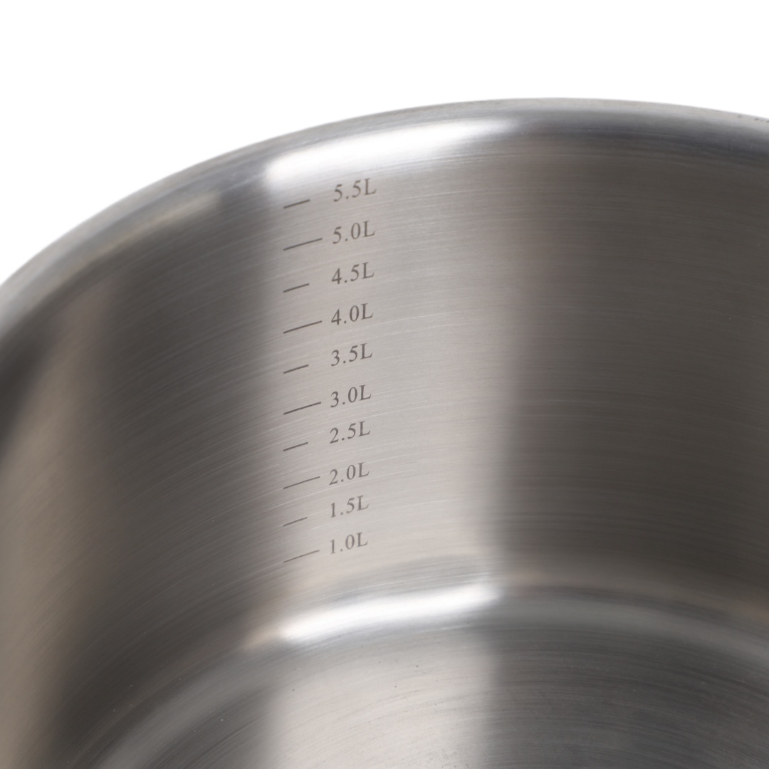 Wholesale Delicate Appearance Multi Function Double-layer thickening Cookware Stainless Steel Casserole Set Soup & Stock Pots With Lids