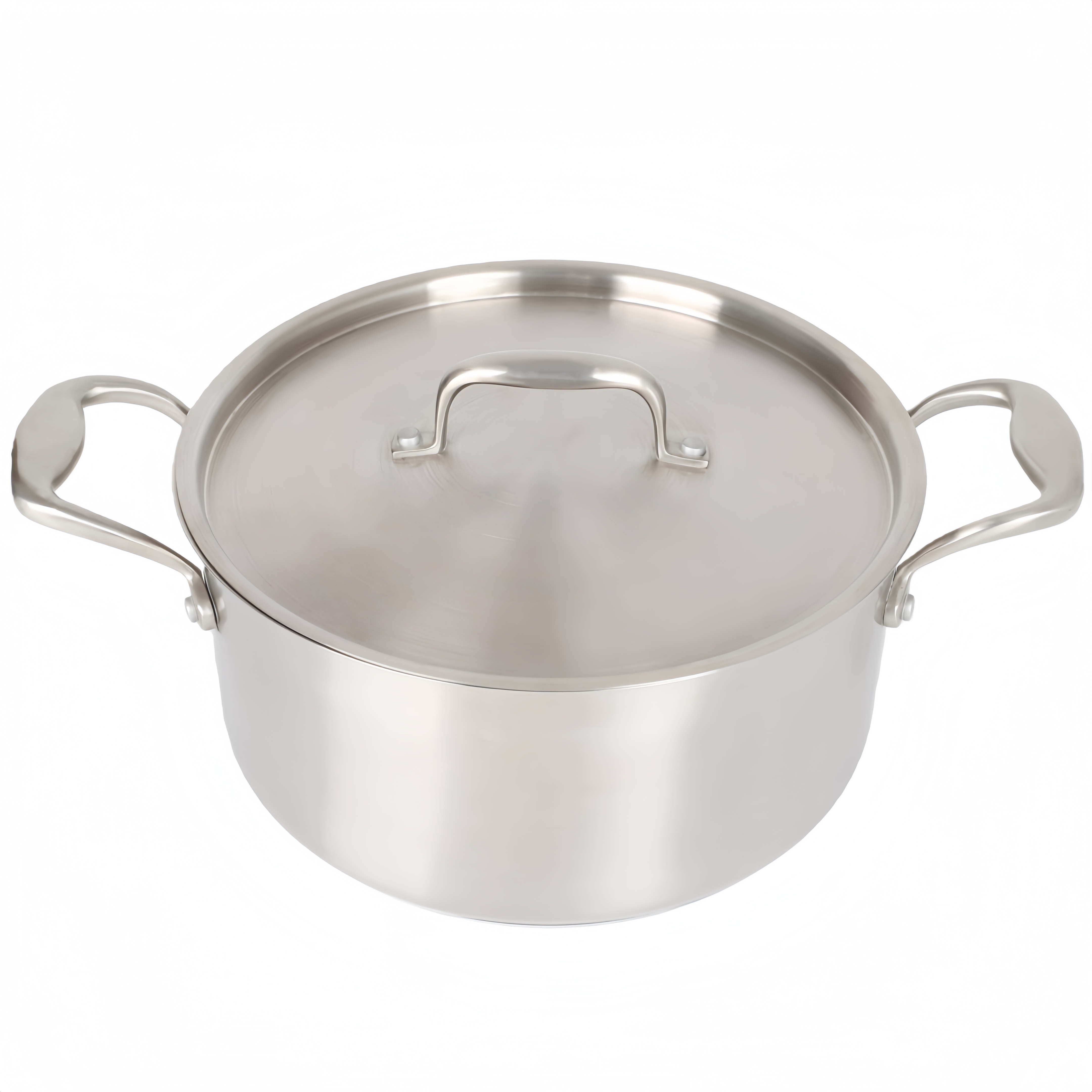 Wholesale Delicate Appearance Multi Function 3 Layer Base Cookware Stainless Steel Casserole Set Soup & Stock Pots With Lids