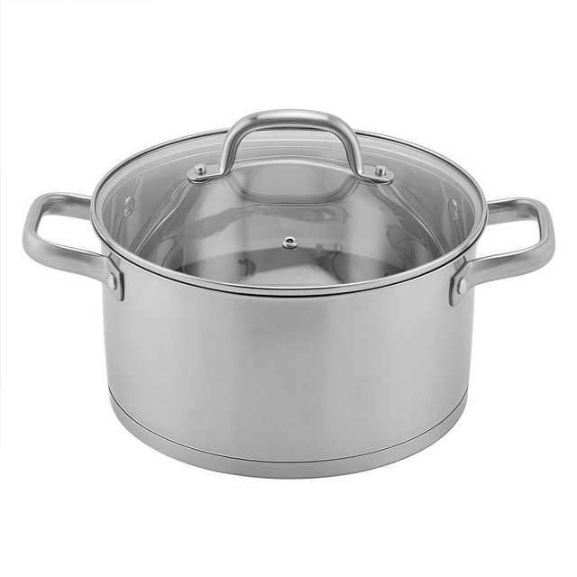 Wholesale Delicate Appearance Multi Function Thickening Base Cookware Stainless Steel Casserole Set Soup & Stock Pots With Lids