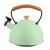 Factory Wholesale 2.5L Whistling Tea Kettle Tea Pot Customized Color Stainless Steel Hot Water Teapot for ALL Stovetop