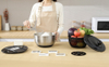 Multifunction Fruits Vegetables Large 5L Stainless Steel Salad Spinner With Grater