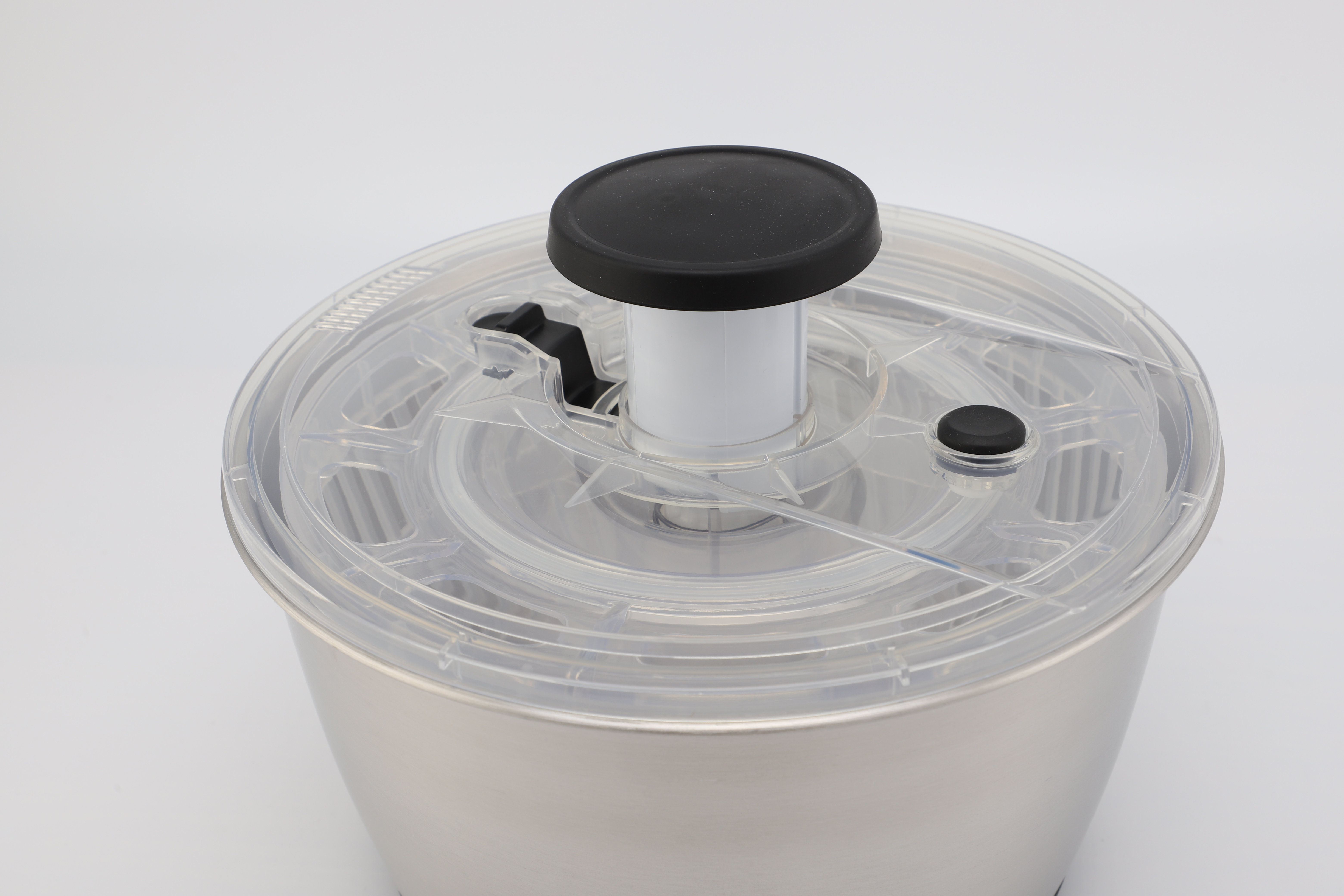 5L Home Use Vegetable Dryer Salad Spinner Stainless Steel Vegetable Salad Spinner