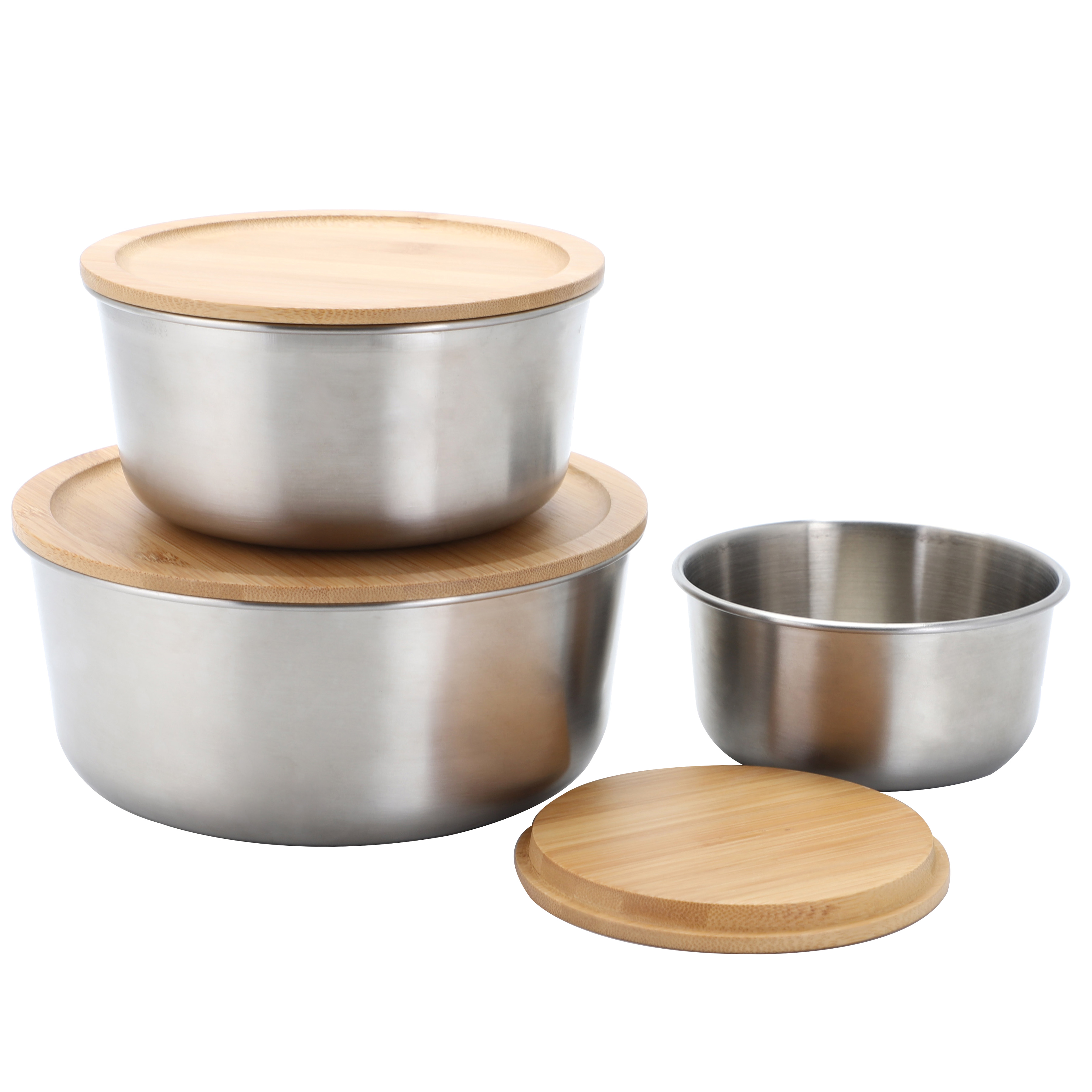 Stainless Steel Food Container Food Packaging Containers Leakproof Metal Bento Lunch Box Stainless Steel Food Carrier