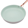 Hot Sale Wholesale 3 Layer Base Stainless Steel Pan 20/24/26/28cm 8inch/10inch/12inch Ceramics Nonstick Cookware Frying Pan