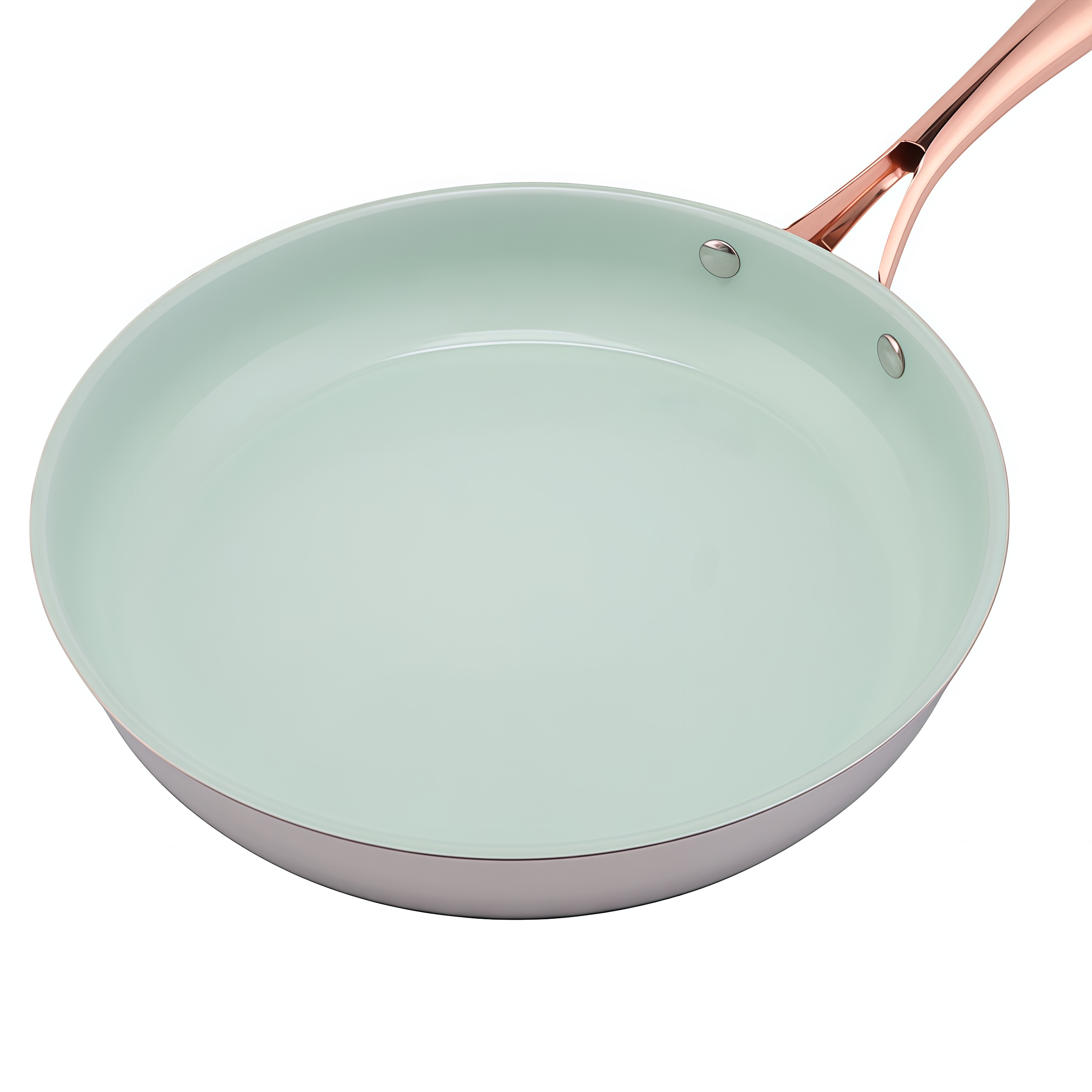 Hot Sale Wholesale 3 Layer Base Stainless Steel Pan 20/24/26/28cm 8inch/10inch/12inch Ceramics Nonstick Cookware Frying Pan