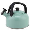  3L Stainless Steel Tea Kettle Round Whistling Stovetop Pot Food Grade Metal Teapot for Stove Top