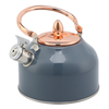Factory Wholesale 2.5L Whistling Kettle Tea Pot Customized Color Stainless Steel Hot Water Teapot for ALL Stovetop