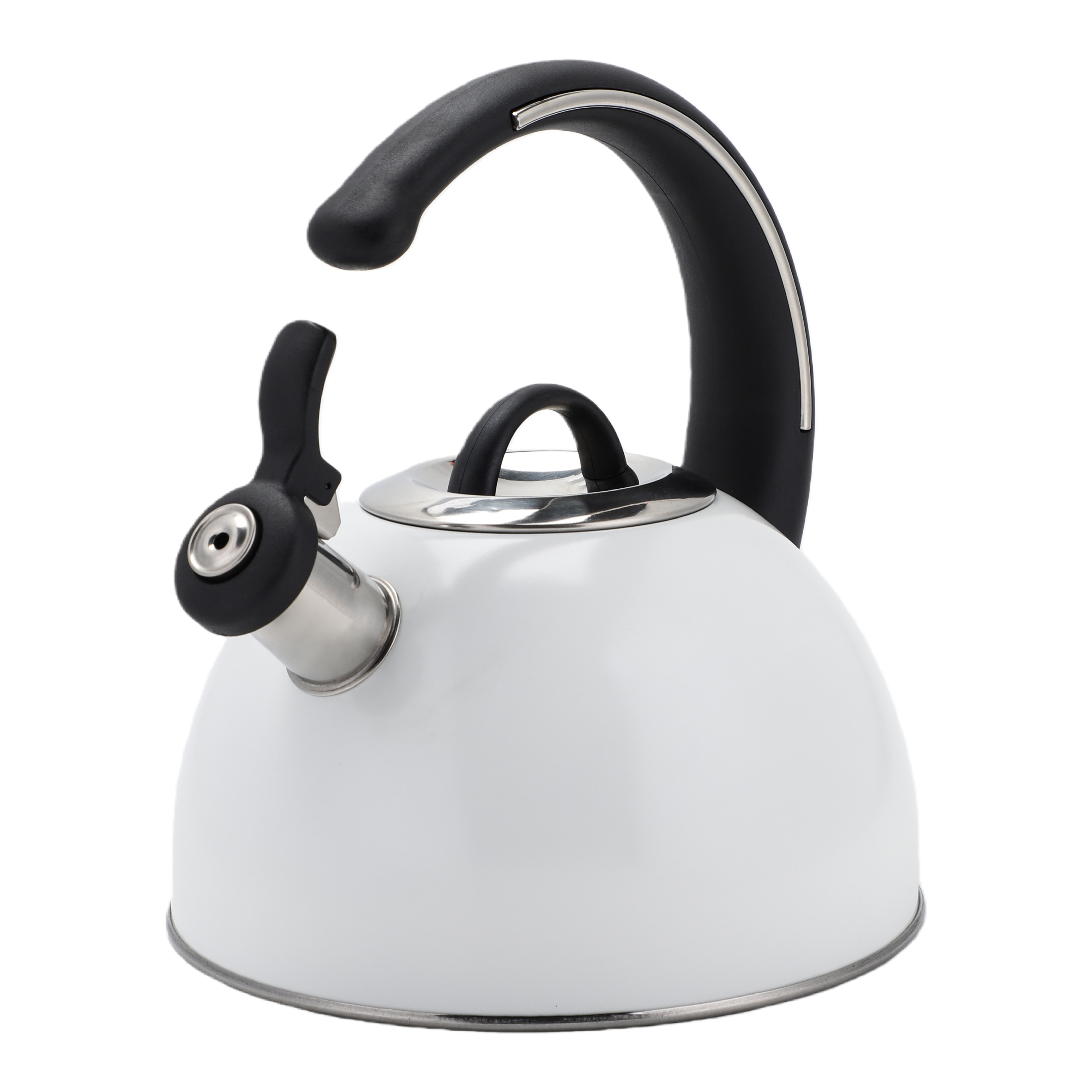 3.0L Custom Top Seller Stainless Steel Stove Top Whistling Tea Kettle New Design Food Grade Tea Pot With Induction Bottom