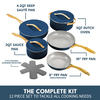 14 PCS Customizable Ceramic Non Stick Pans and Pots Set Induction Cast Aluminum Ceramic Cookware Set Pots and Pans Set
