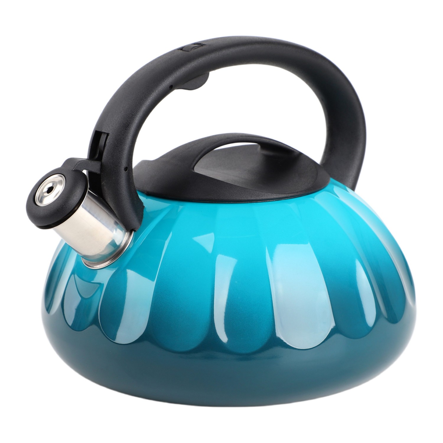 Factory Wholesale 3.0L Whistling Tea Kettle Tea Pot Customized Color Stainless Steel Hot Water for ALL Stovetop