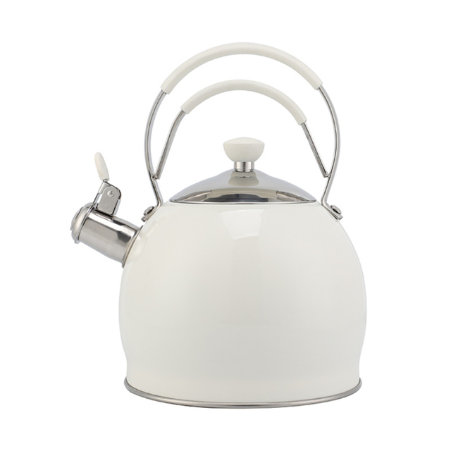 Factory Wholesale 3 L Whistling Tea Kettle Tea Pot Customized Color Stainless Steel Hot Water for ALL Stovetop