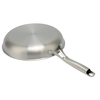 Factory Customized Food Grade Triply Cooking Pan Steel Stainless Non-coating Frying Pan for Skillet Omlet with Hollow Handle