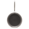 9/10/12 Inch Cookware Triply Hybrid Stainless Steel Griddle Pan Pizza Tray Pancake Pan Nonstick PFOA Free Ceramic Coating Frying Pan Skillets