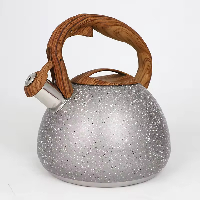 Stainless Steel Water Tea Pot 2.7L Whistling Tea Kettle With Color Painting