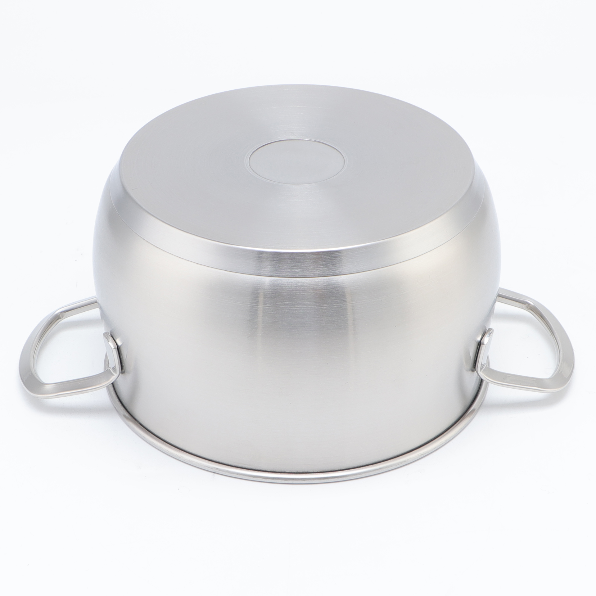 Wholesale Custom 6 Piece Apple Shape Stainless Steel Impact Bonded Bottom Pots And Pans Non-Toxic Kitchen Cookware Set