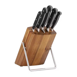 2025 High Quality Stainless Steel Chef Bread Carving Utility Paring Kitchen Knives Handmade Kitchen Knife Sets with Block