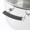 High Quitity 9pcs Tri-ply Stainless Steel Kitchen Ware Cooking Pot Cookware Sets With Tempered Glass Lid