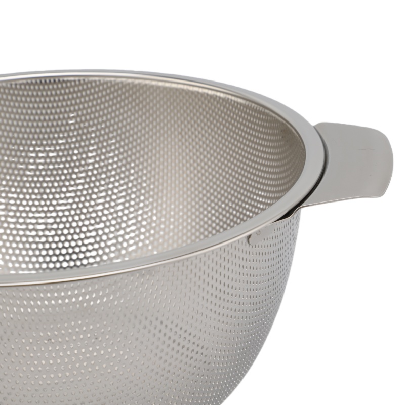 Stainless Steel Kitchen Strainer Colanders with Handle Kitchen Food Strainer Basket for Washing Vegetable Fruit Vegetable