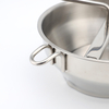 Rotary Stainless Steel Food Mill Strainer Potato Masher Grinder Vegetable Mill Black Handle with 3 Milling Discs